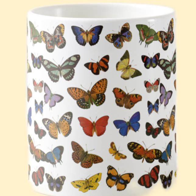 Butterfly Collection Kaffemugg (Skapare uppladdad)
