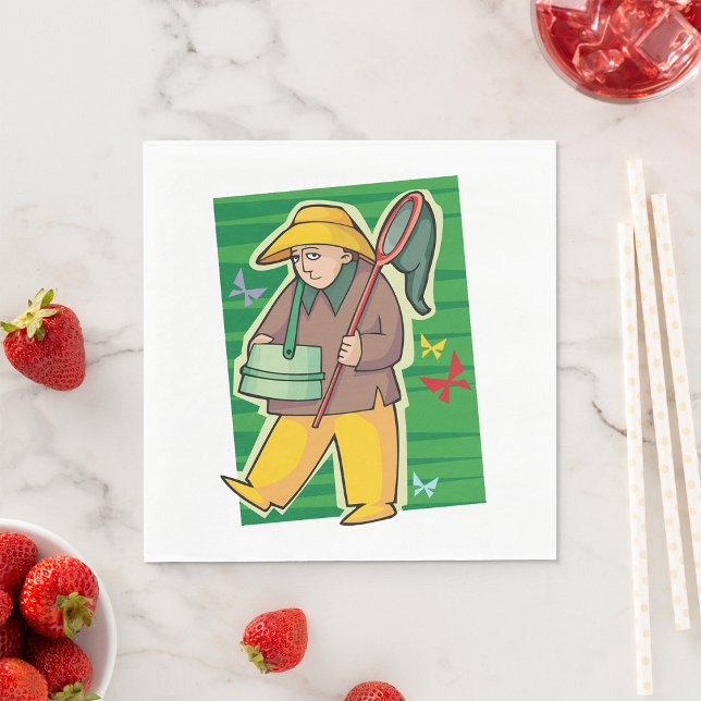 Butterfly Collector Pappersservett (Skapare uppladdad)