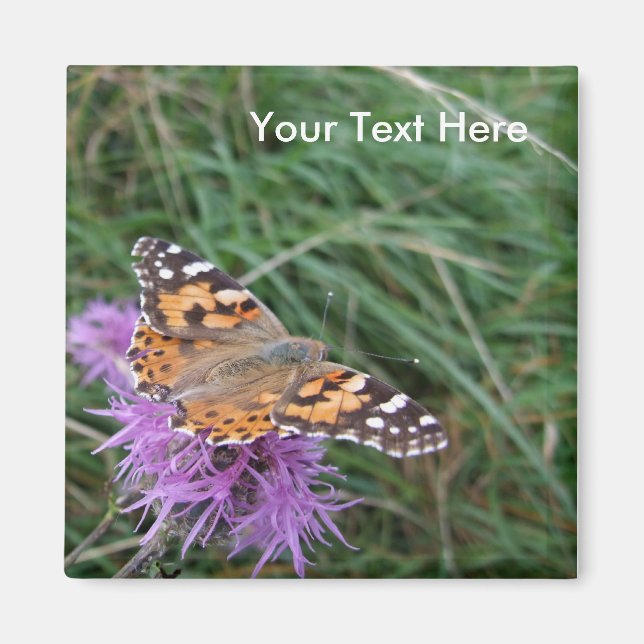 Butterfly Corner Magnet (Framsidan)