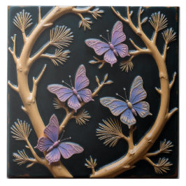 Butterfly Cotillion Kakelplatta