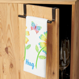 Butterfly & Daisys Dish Towel Kökshandduk