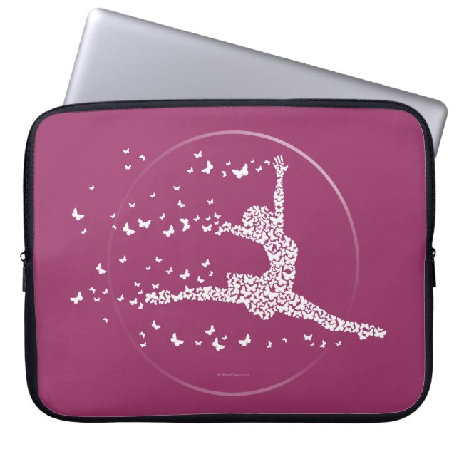 Butterfly Dancer Laptop sleeve (Framsidan)