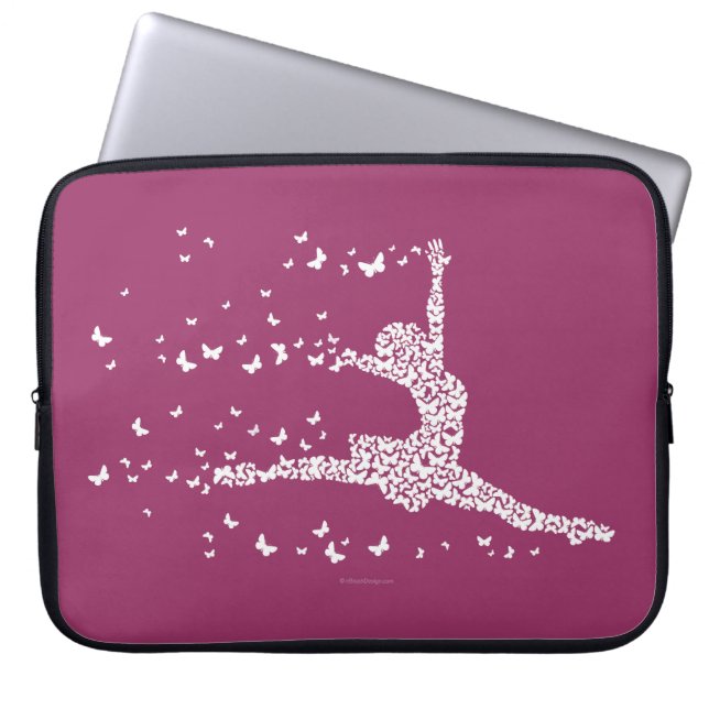 Butterfly Dancer Laptop Sleeve (Framsidan)