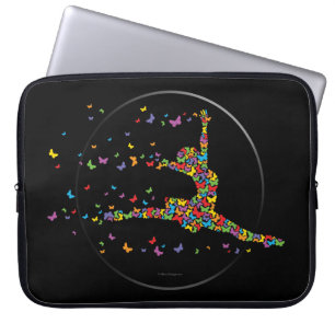 Butterfly Dancer Laptop sleeve