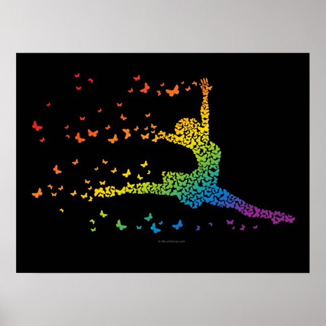 Butterfly Dancer Poster (Framsidan)