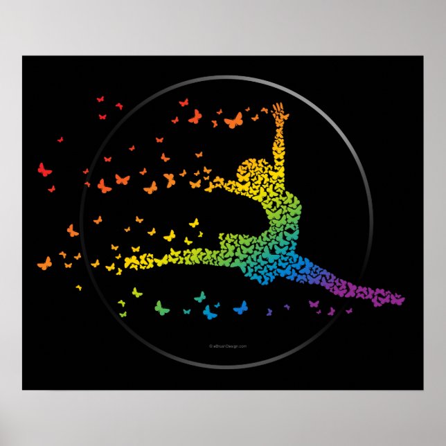 Butterfly Dancer Poster (Framsidan)