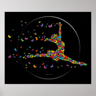 Butterfly Dancer Poster