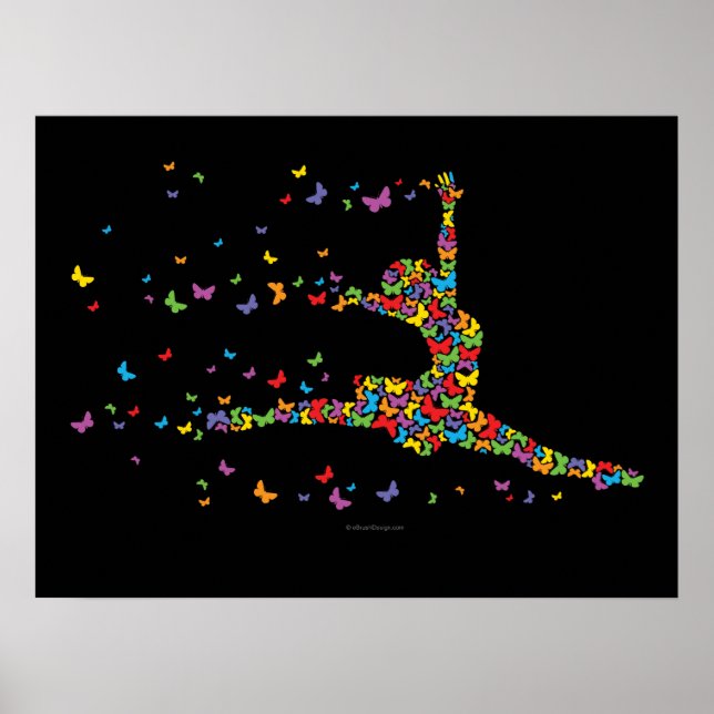 Butterfly Dancer Poster (Framsidan)