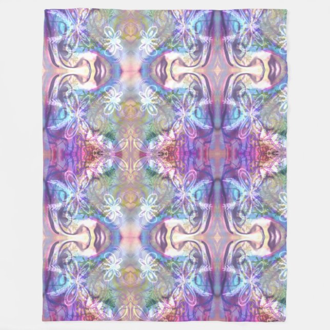 Butterfly Daydröm Art-utskrift Fleecefilt (Framsidan)