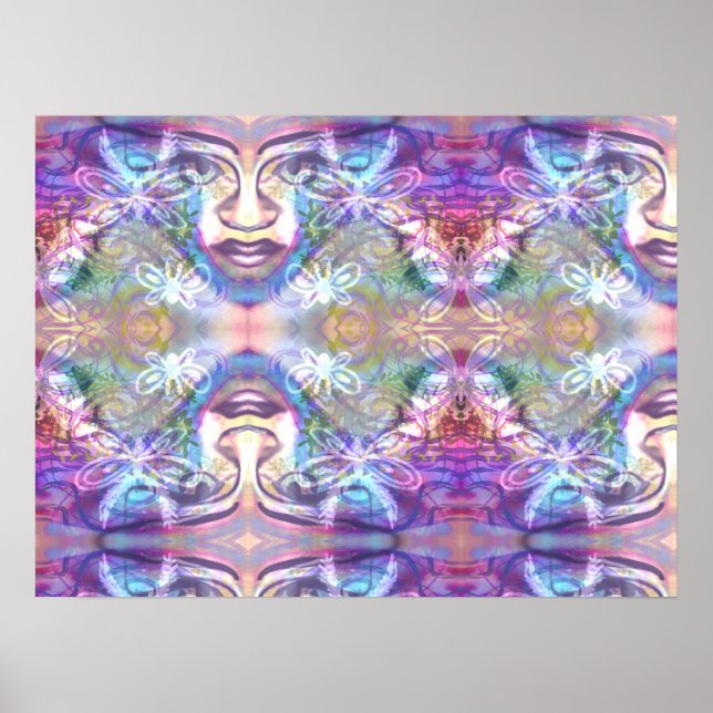 Butterfly Daydröm Art-utskrift Poster (Framsidan)