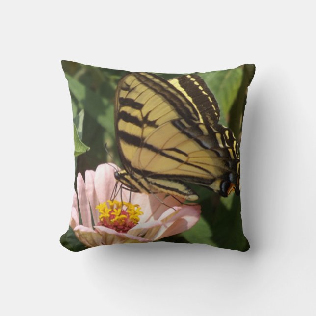 Butterfly dekorativ kudde (Framsida)