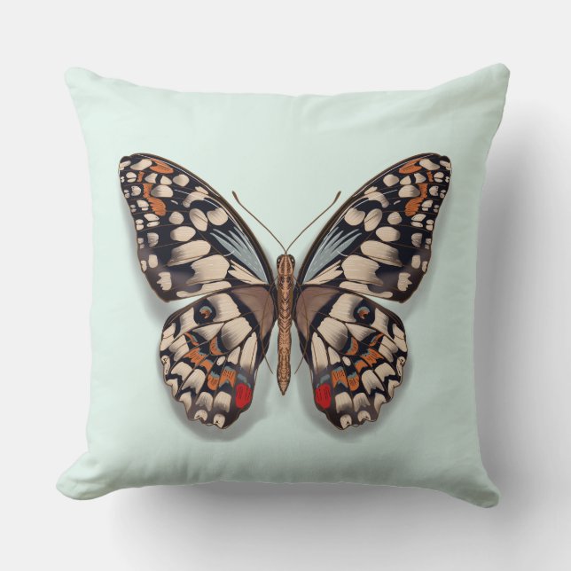Butterfly Dekorativ kudde, Poufs Kudde (Framsida)