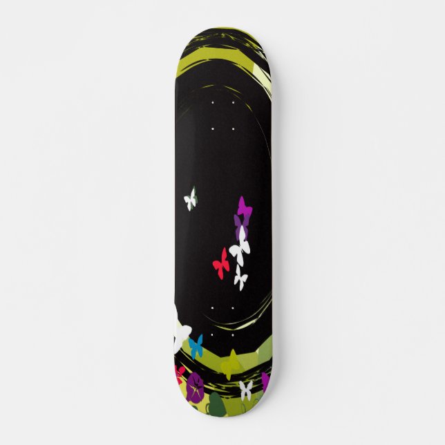 Butterfly Delight Skateboard Bräda 20 Cm (Framsida)