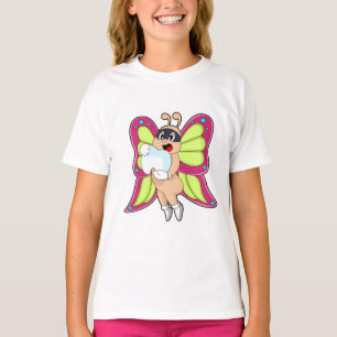 Butterfly Dentist Teeth T Shirt
