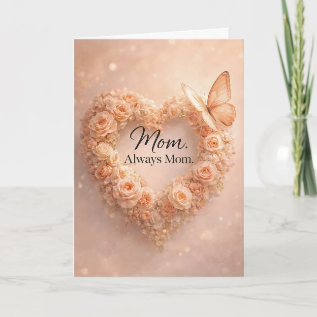 Butterfly Design | Mother’s Day Gift Card Kort (Framsida)