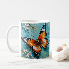Butterfly Design Mugg
