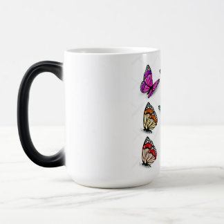 Butterfly Design Mugg & Kopp