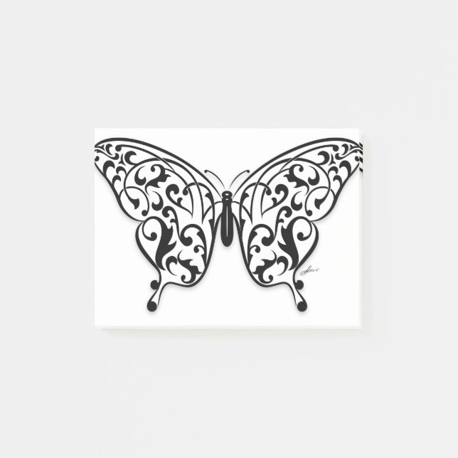 Butterfly_Design Post-it Block (Framsida)