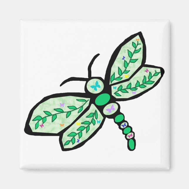 Butterfly Dragonfly magnet (Framsidan)