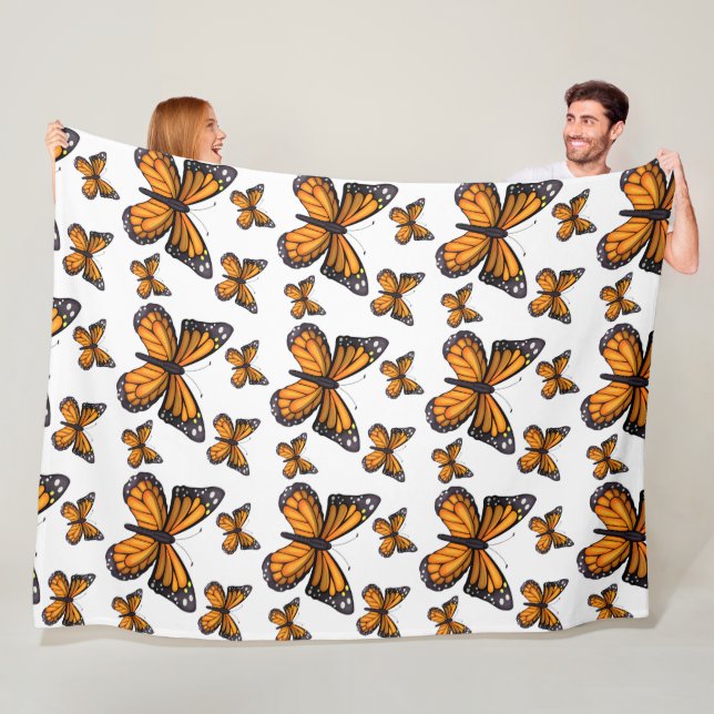 Butterfly Dream 60x80 Fleece Blanket (På plats)