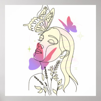 Butterfly Dream - Artistic Wall Poster