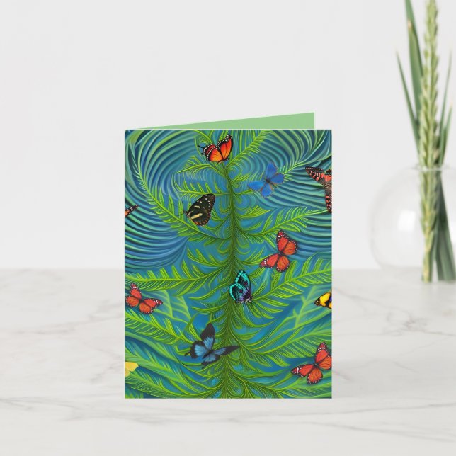 Butterfly Dream Summer Garden Kort (Framsida)