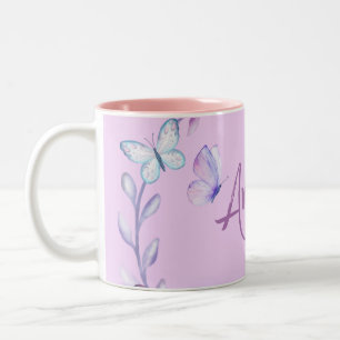 Butterfly Dream Två-Tonad Mugg
