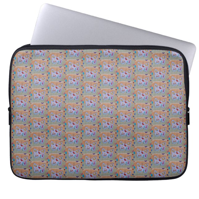 Butterfly Dreaming Laptop sleeve (Framsidan)