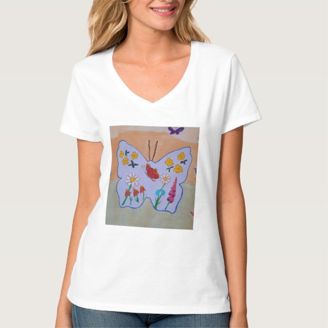 Butterfly Dreaming T Shirt (Framsida)