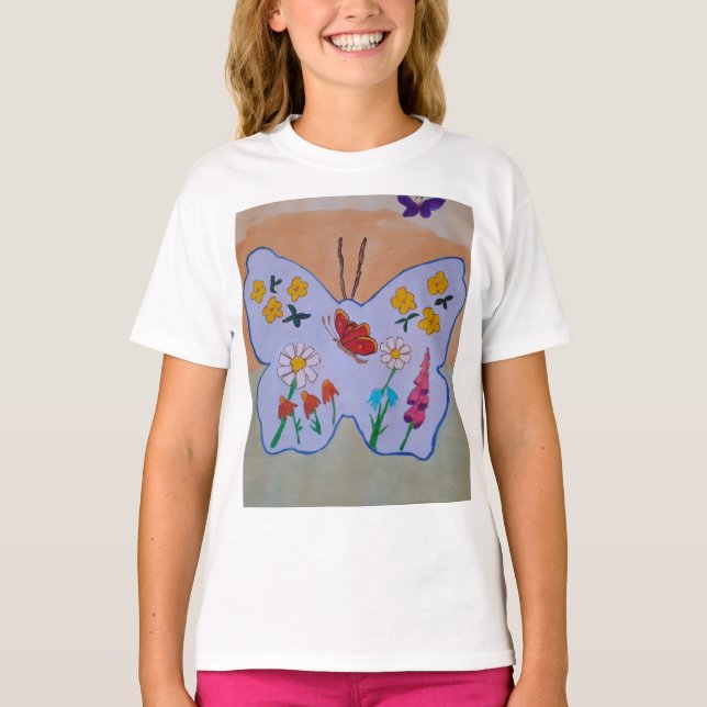 Butterfly Dreaming T Shirt (Framsida)