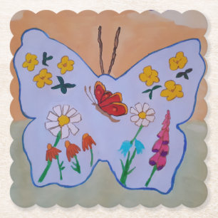 Butterfly Dreaming Underlägg Papper