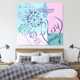 Butterfly Dreams Canvastryck