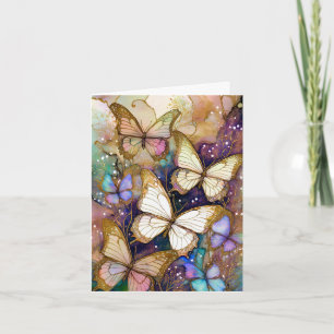 Butterfly Dreams Greeting Card Kort