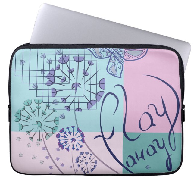 Butterfly Dreams Laptop Fodral (Framsidan)