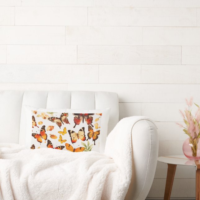 "Butterfly Dreams" 🦋 ✨ Lumbarkudde (Soffa)