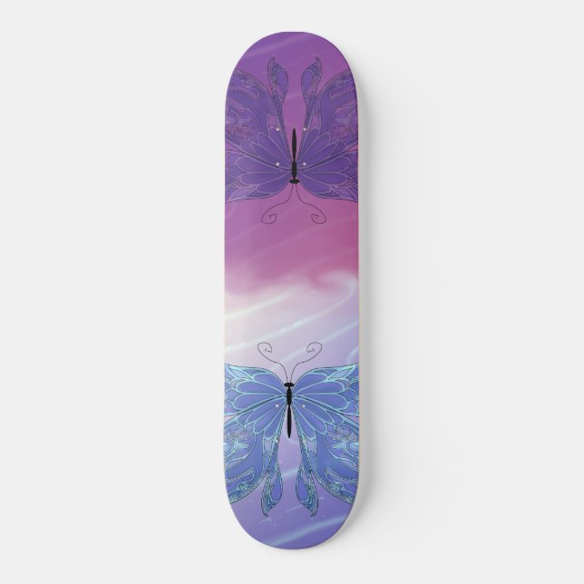 Butterfly Dreams Mini Skateboard Bräda 18,7 Cm (Framsida)