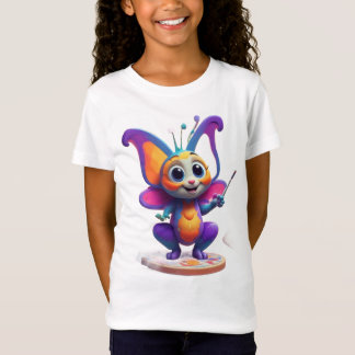 "Butterfly Dreams & Penguin Smiles" T Shirt