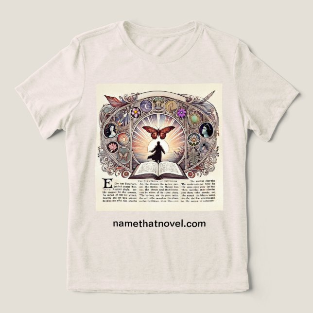 Butterfly Dreams T Shirt (Design Framsida)