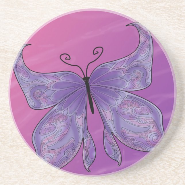 Butterfly Dreams Underlägg Sandsten (Framsidan)