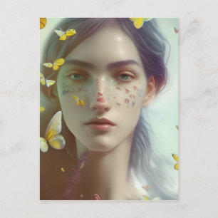 Butterfly Dreams Vykort