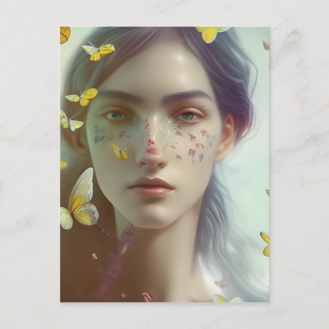 Butterfly Dreams Vykort (Framsida)