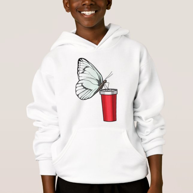 Butterfly Drinking mugg T Shirt (Framsida)