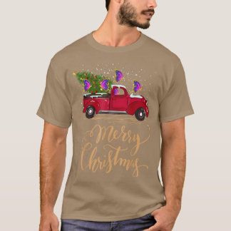 Butterfly Driving Julgran Lastbil Butterfly C T Shirt