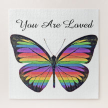 Butterfly du är förtjust i pussel