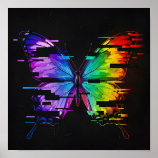 Butterfly Effect Wall Art Poster