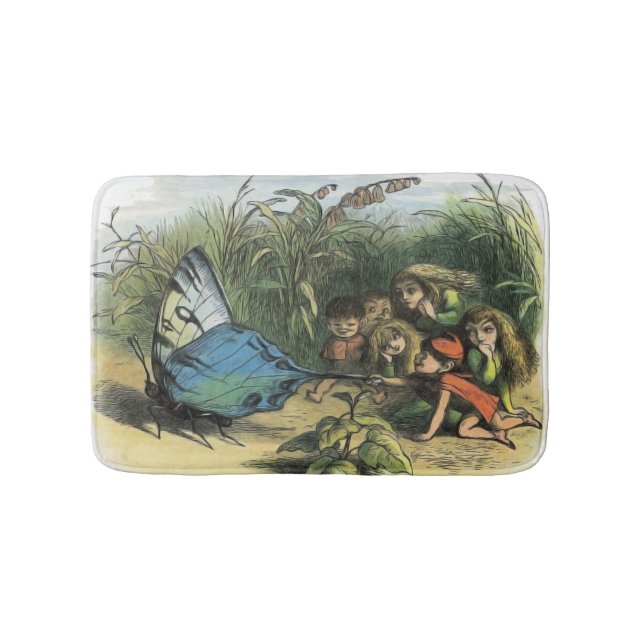 Butterfly Elf Artwork Cute Elves Butterflies Badrumsmatta (Framsidan)