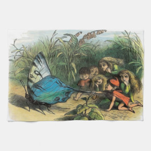Butterfly Elf Artwork Cute Elves Butterflies Kökshandduk