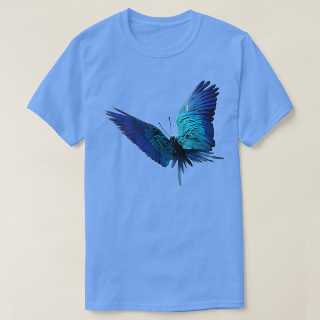 Butterfly eller papegoja t shirt (Design framsida)