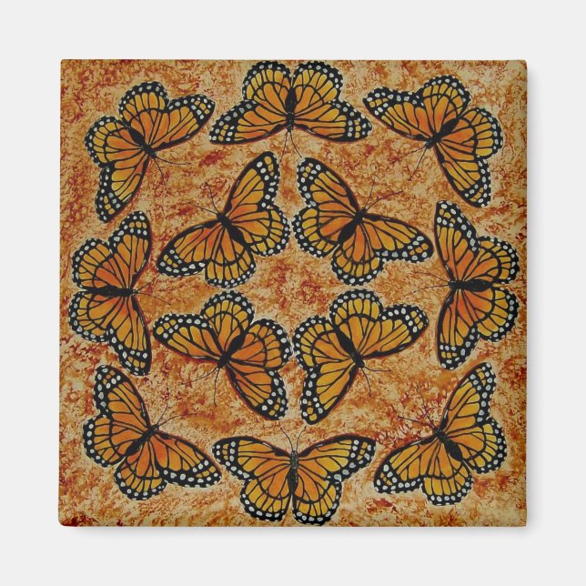 Butterfly Explosion Magnet (Framsidan)