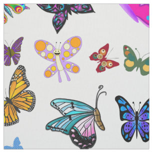 Butterfly Fabric Tyg